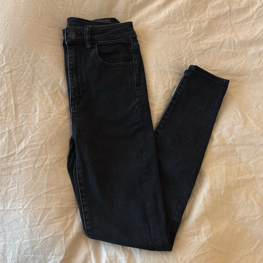 Black skinny jeans